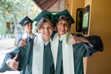 Senior school education in Thailand.