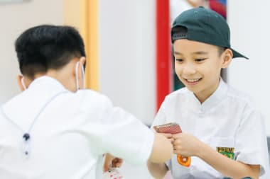 Prem’s Intensive English Programme (IEP) strengthens Grades 3-8 students’ English, preparing them for mainstream classes.​