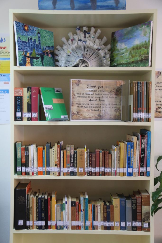The library at Prem International School in Thailand