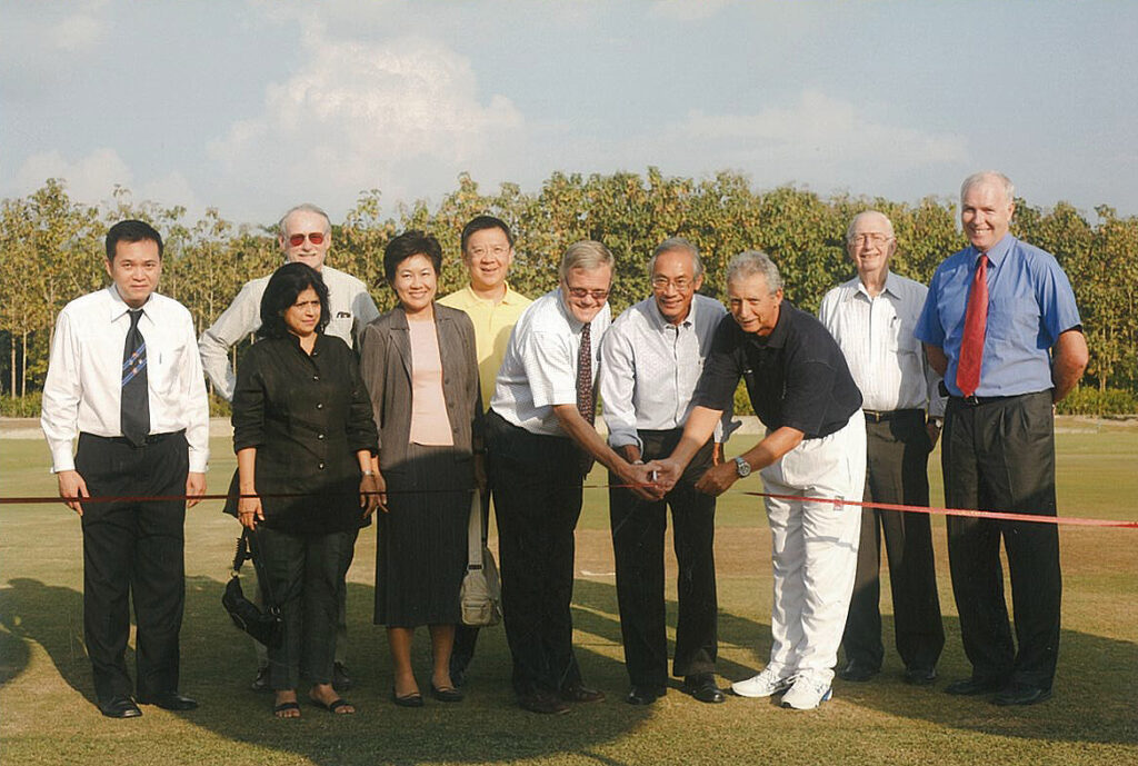 Group photograph from the early history of Prem International school